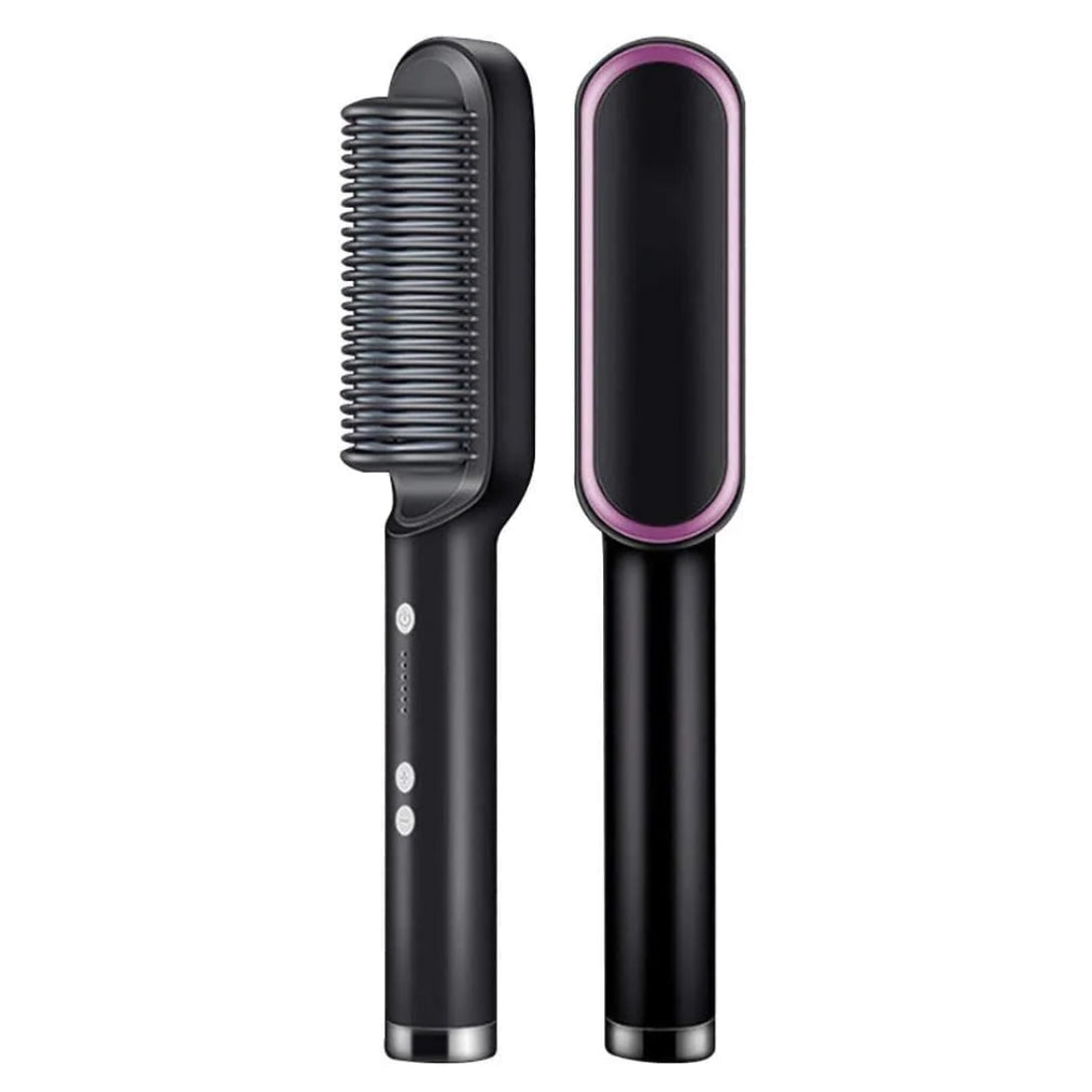 Escova Alisadora Smooth Hair Pro 5 em 1 Bivolt 110/220V