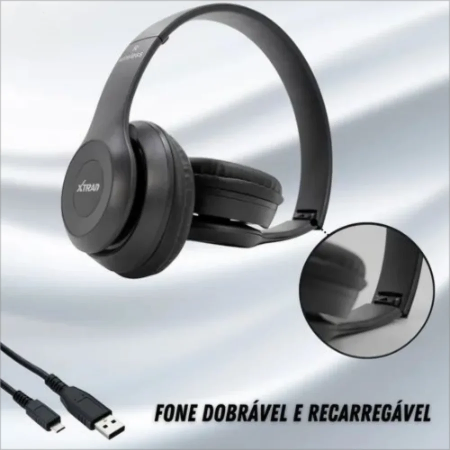 Fone de Ouvido Bluetooth LC-815 Extra Bass