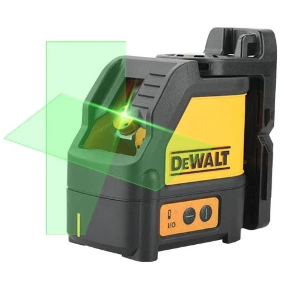 Nível a Laser DeWALT de 2 Linhas Luz Verde Horizontal e Vertical com Nivelamento Automático