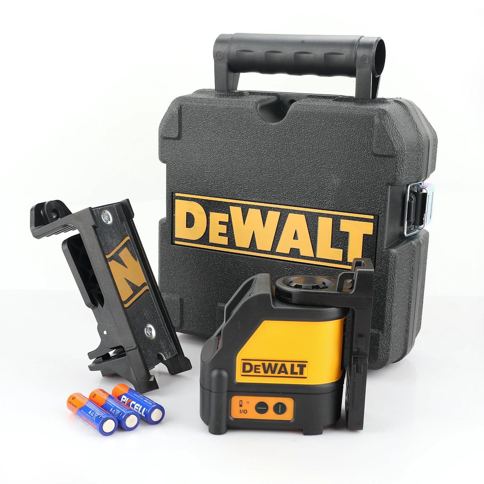 Nível a Laser DeWALT de 2 Linhas Luz Verde Horizontal e Vertical com Nivelamento Automático
