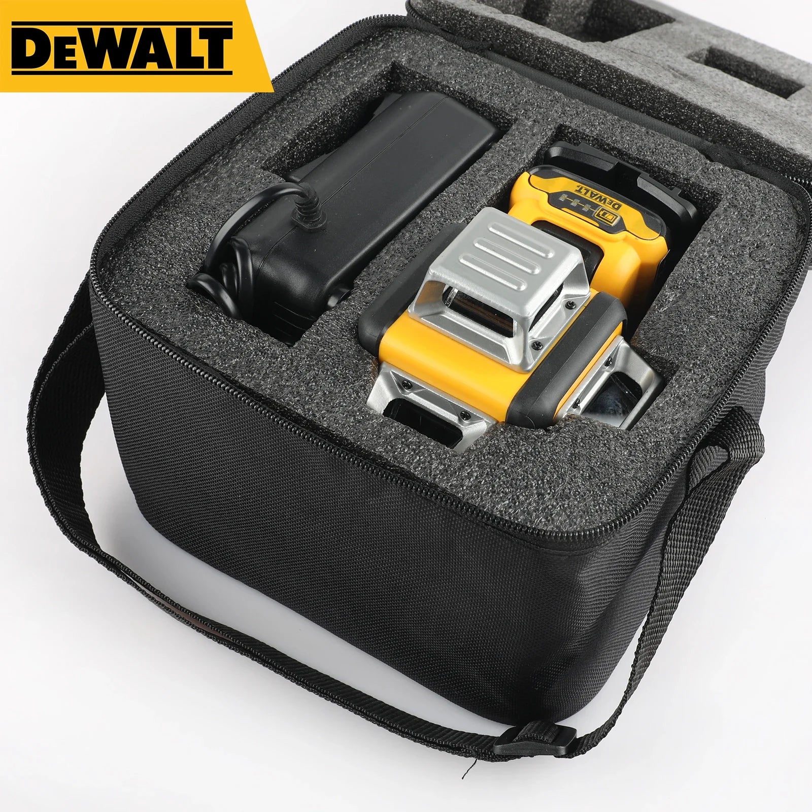 Nível a Laser DeWALT 12 Linhas Verde 3 Lados 360° Horizontal e Vertical