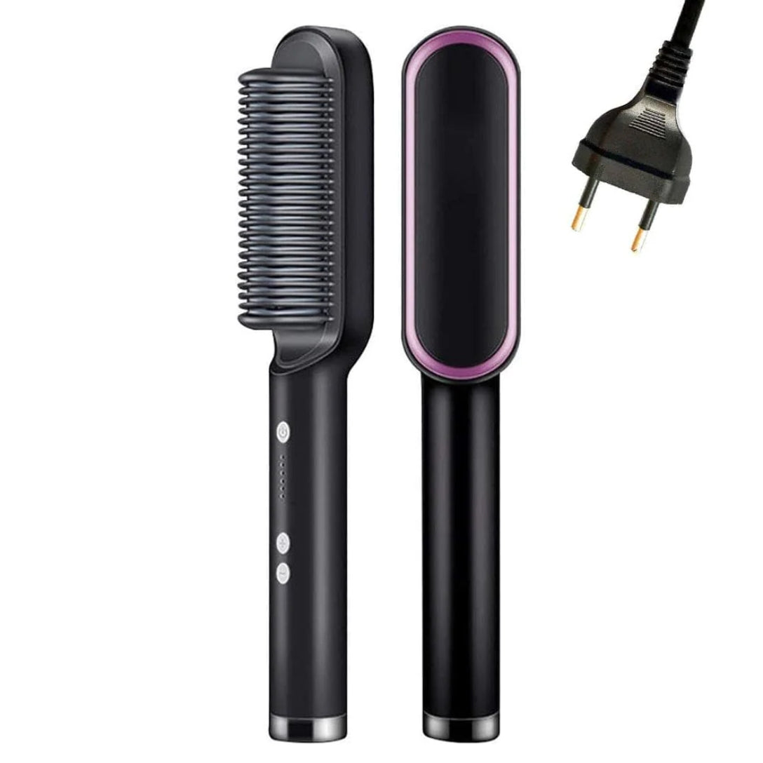 Escova Alisadora Smooth Hair Pro 5 em 1 Bivolt 110/220V