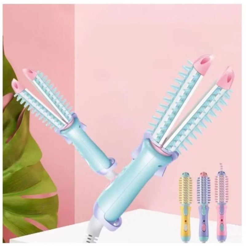 Mini Escova Alisadora Babyliss 2 em 1 - Alisa & Modela