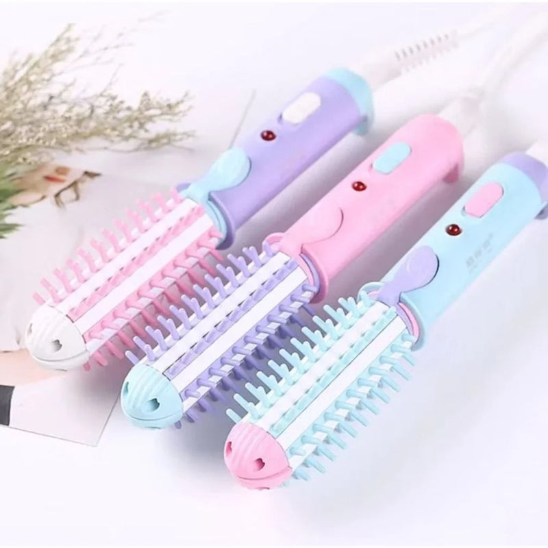 Mini Escova Alisadora Babyliss 2 em 1 - Alisa & Modela