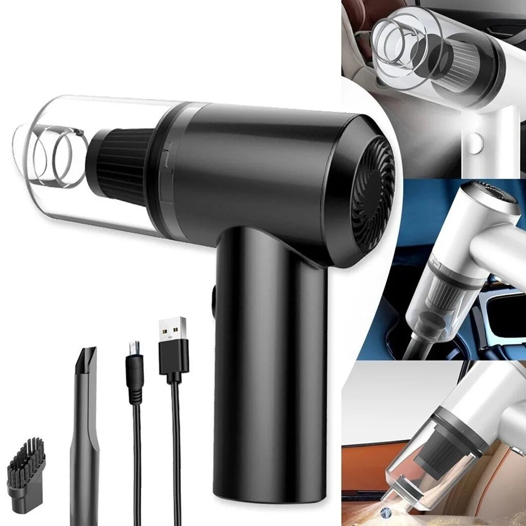 Mini Aspirador de Pó Portátil Ultra - Para Carro e Casa com Conexão USB