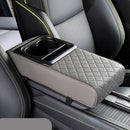 Apoio de Braço para Carro com 2 Porta Copos e Porta Celular