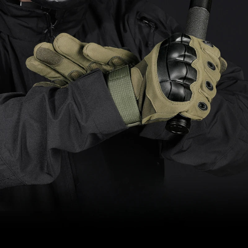 SkinRider - Luvas de Motoqueiro Adaptada para Toque de Telas + Balaclava de Brinde