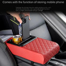 Apoio de Braço para Carro com 2 Porta Copos e Porta Celular