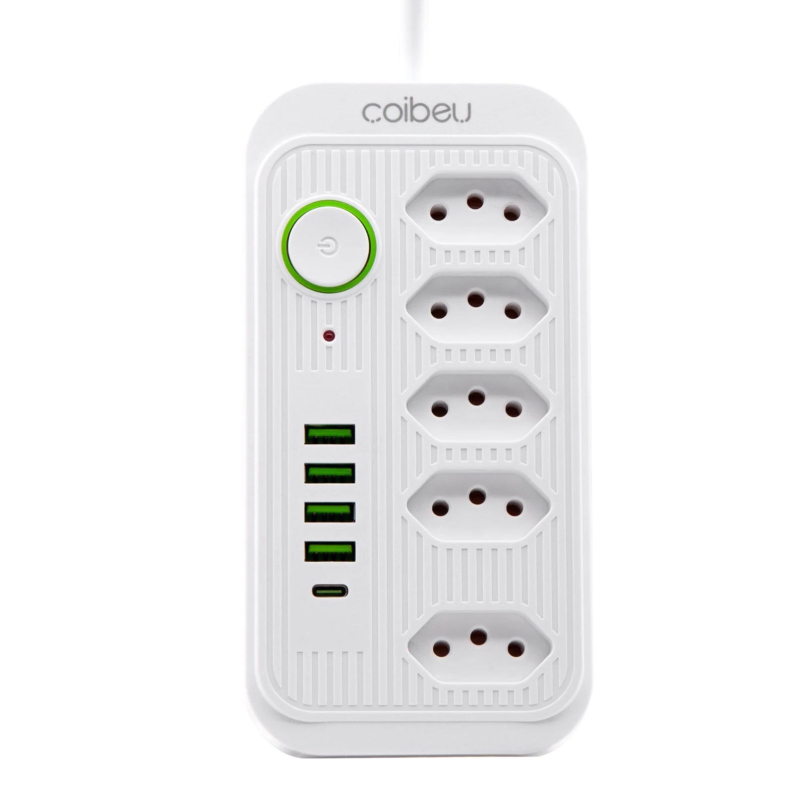 Extensão Elétrica com Plug USB 100-220V