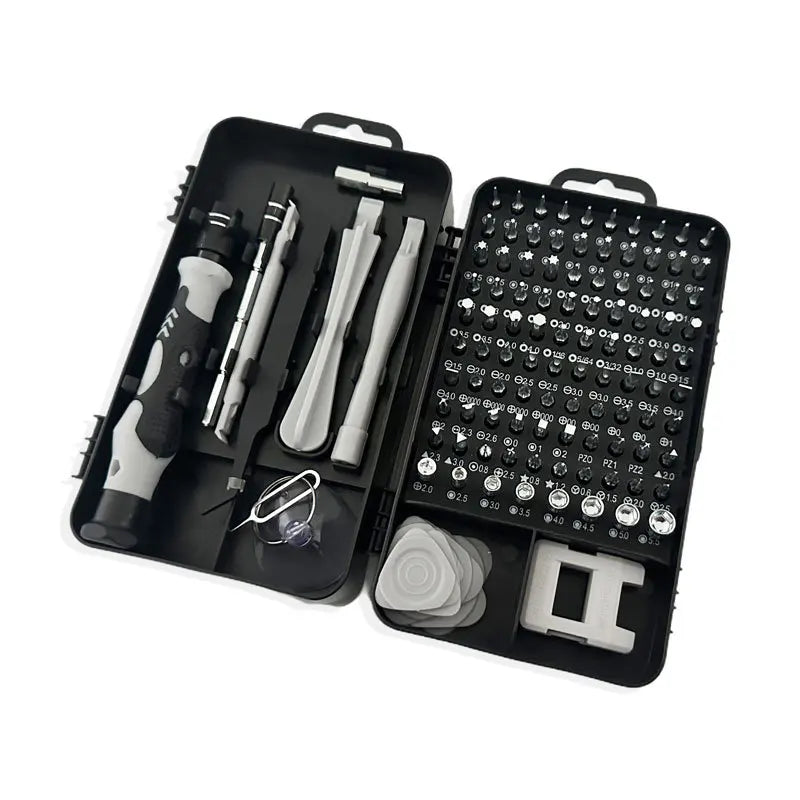 Kit de Ferramentas com 115 Peças - Chave de Fenda Profissional - Chave para Relógios - Celular e Computador