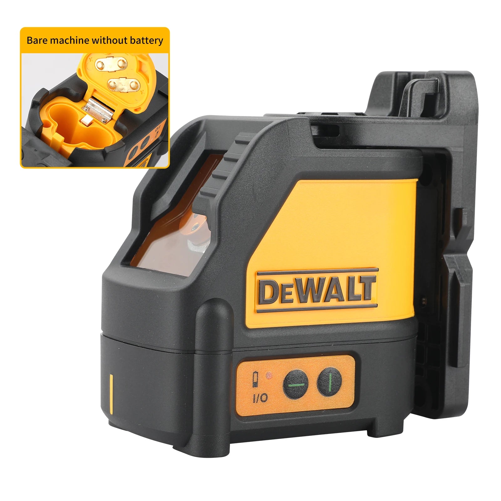 Nível a Laser DeWALT de 2 Linhas Luz Verde Horizontal e Vertical com Nivelamento Automático