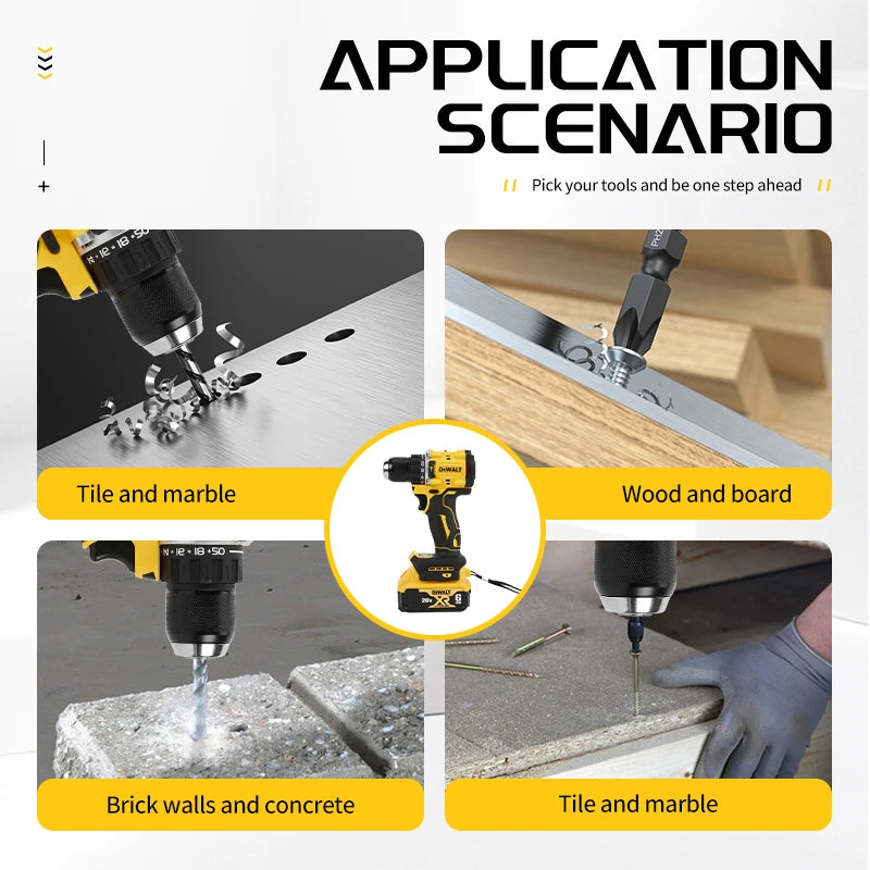Parafusadeira Profissional DeWALT 20V Compacta a Bateria