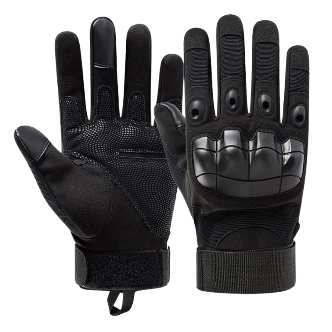 SkinRider - Luvas de Motoqueiro Adaptada para Toque de Telas + Balaclava de Brinde